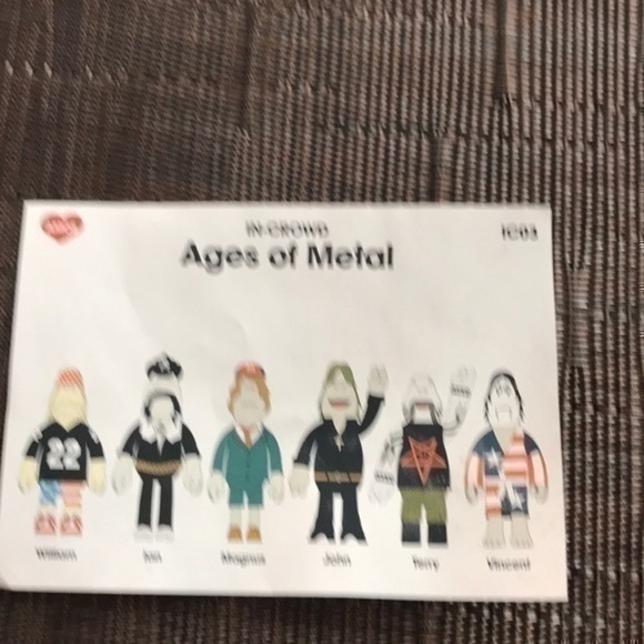 Amos In-crowd Ages of Metal Terry. - Picture 3 of 9